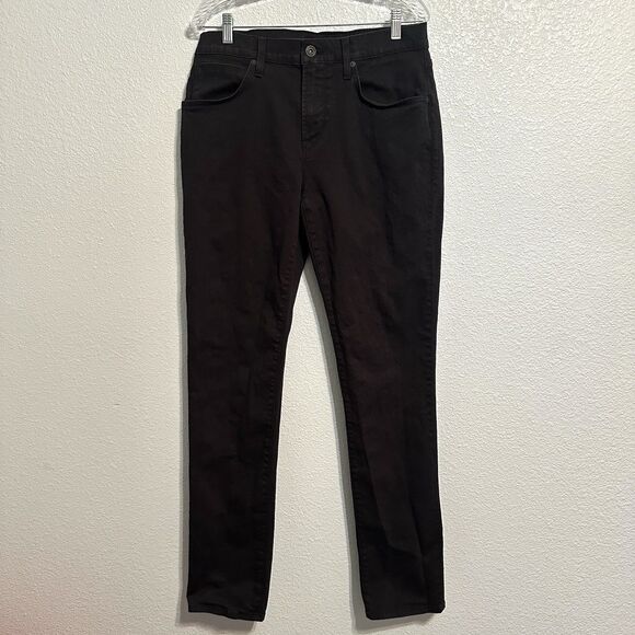 Hudson Jeans Mens Size 34x34 Black Blake Slim Straight Mid Rise Stretch Denim - Picture 1 of 14